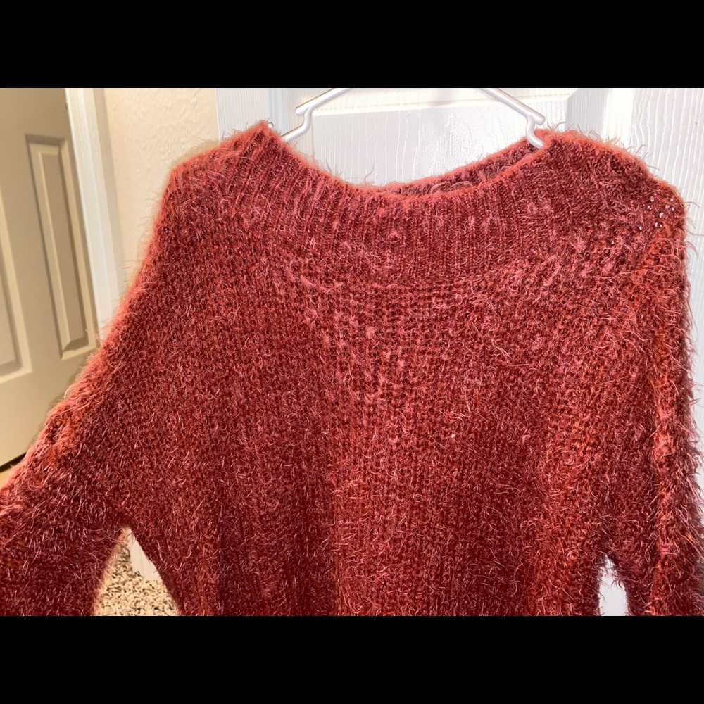 Fuzzy sweater